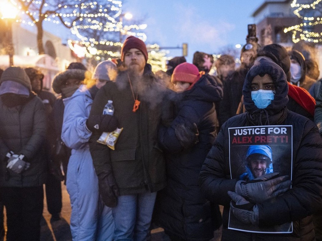 Aksi protes warga Minnesota menuntut agen ICE AS meninggalkan wilayah mereka