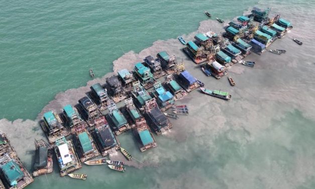 11 ABK Kepri Tersangka Penyelundupan Pasir Timah 7,5 Ton