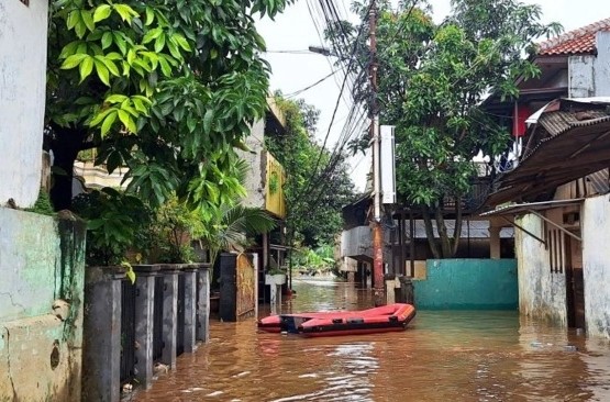 30 RT di Jakarta Masih Tergenang Meski Banjir Mulai Surut