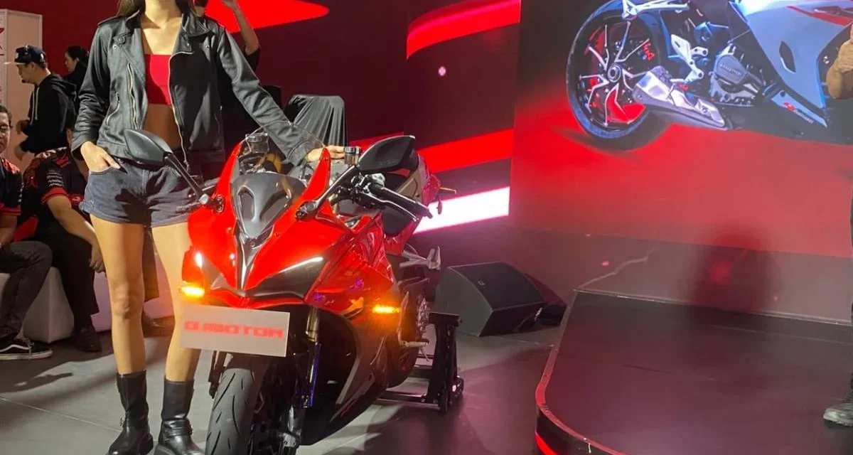 QJMOTOR SRK 250 RA Resmi Hadir di IIMS 2026, Motor Sport 250 cc Berteknologi AMT