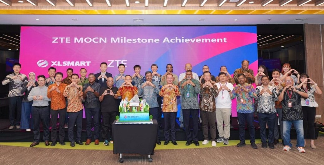 20.000 Site MOCN Rampung ZTE dan XLSMART Perkuat Jaringan