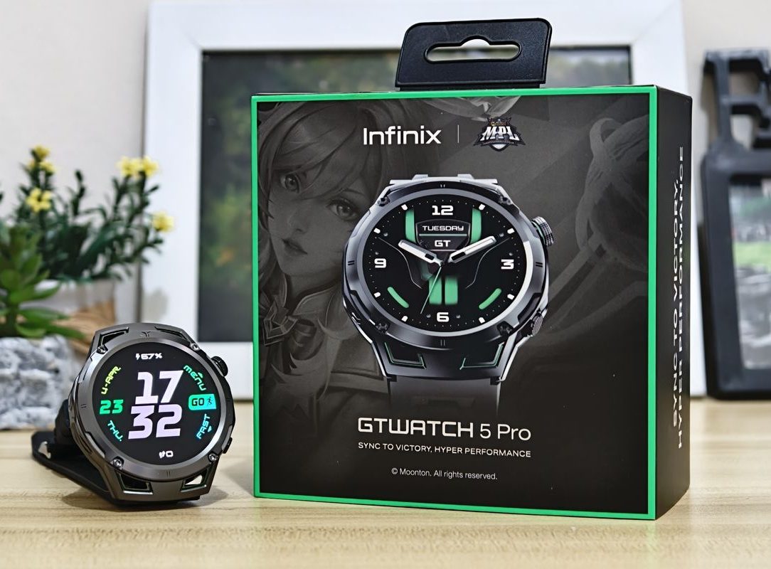 Infinix GT Watch 5 Pro edisi MPL dengan desain sporty dan garang