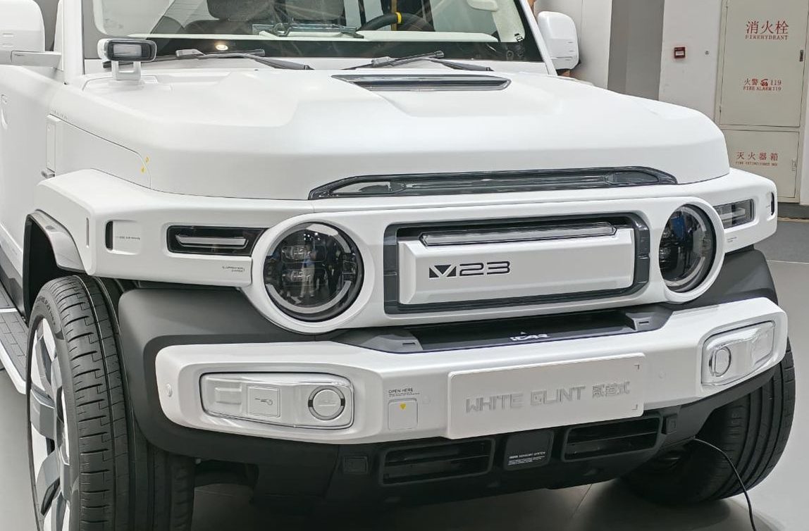 iCAR V23 SUV listrik dengan konsep plug and play yang memudahkan modifikasi kendaraan