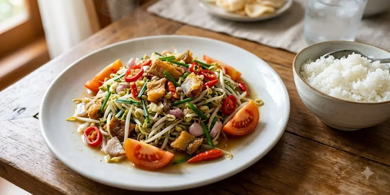 Resep Tumis Tauge Ikan Asin, Praktis dan Menggugah Selera
