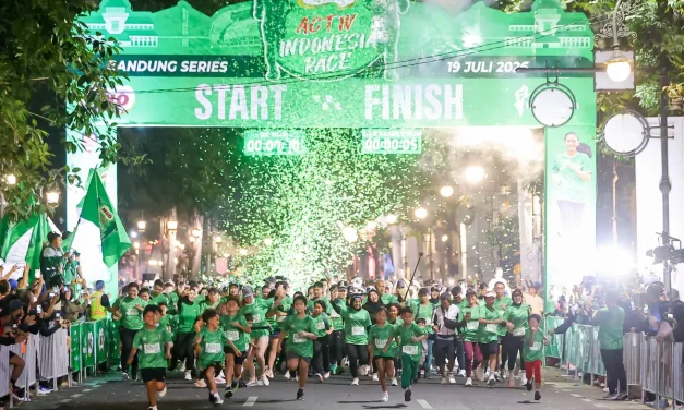 7.200 Pelari Padati MILO ACTIV Indonesia Race 2026 Bandung