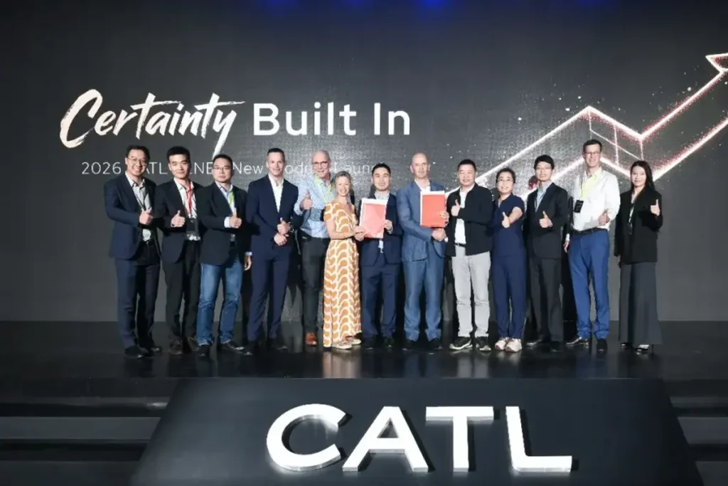 CATL berkolaborasi dengan perusahan Alfen di Eropa.