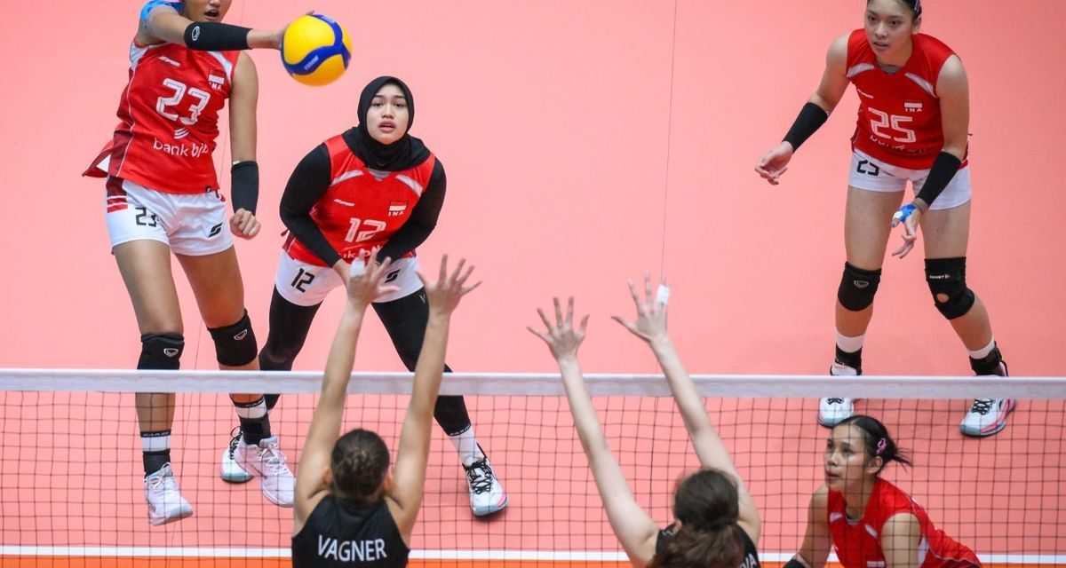 Timnas Voli Putri U-18 Indonesia Kalah Dramatis di AVC Cup 2026