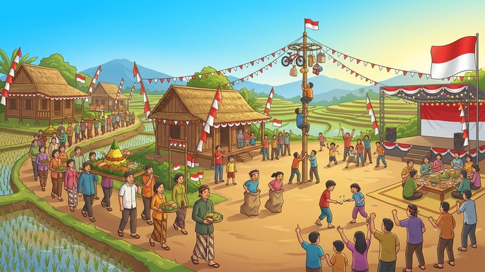 Tradisi Unik 17 Agustus Di Jawa Timur