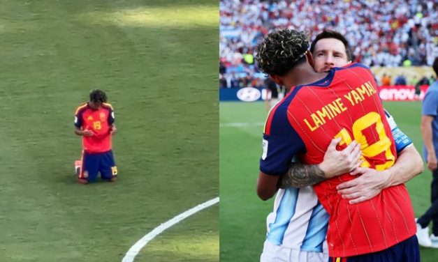 Lamine Yamal Peluk Messi Usai Final Piala Dunia 2026, Momen Haru Jadi Sorotan