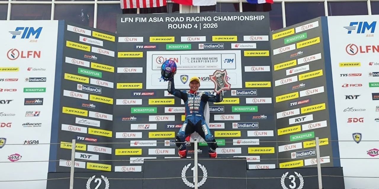 Wahyu Nugroho Menangi Race 1 SS600 ARRC Mandalika 2026