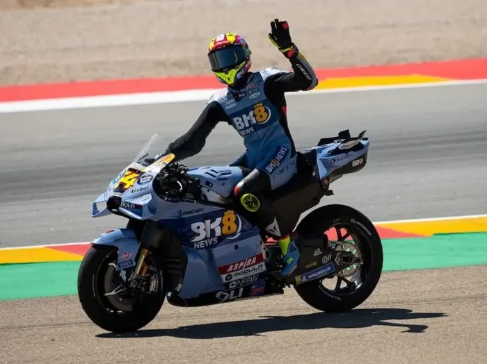 Fermin Aldeguer di MotoGP Aragon 2026